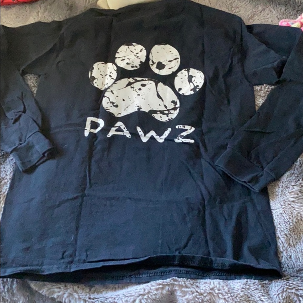 Paint Splatter Pawz Tee
